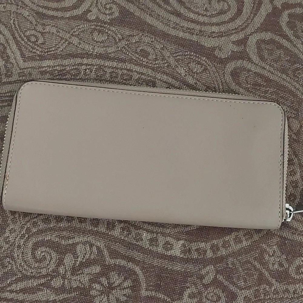 Coach Taupe/Tan Tea Rose Wallet - Picture 2 of 6